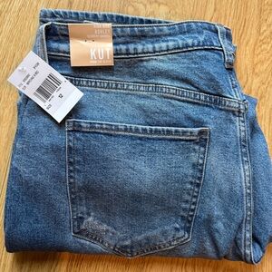 Kut from the Kloth Ashley High Rise Slouchy Barrel straight leg